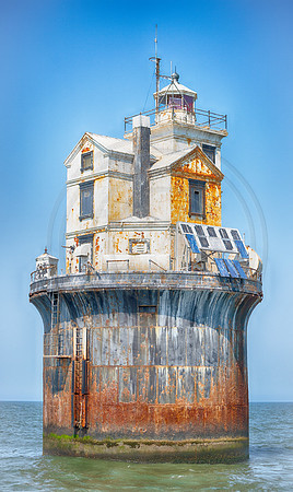 Fourteen Foot Bank Light c1885 Bowers Beach